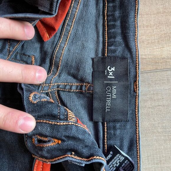 3x1 Mimi Cuttrell Jeans in Black - Picture 4 of 4